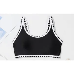 NEW Bikini Top Whip Stitch Bikini swim L thumbnail 3