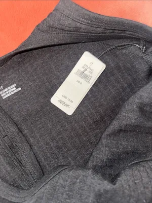 NWT Aerie Scoop Neck Charcoal Tank thumbnail 4
