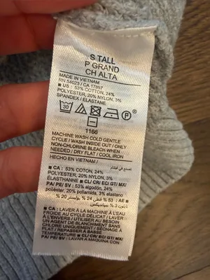 Old Navy Women’s So Soft Crewneck Waffle Knit Sweater Gray - Small Tall - C1-345 thumbnail 5