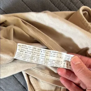 Zara Classic Tan Sleeveless Crop Top. Size Small. thumbnail 6