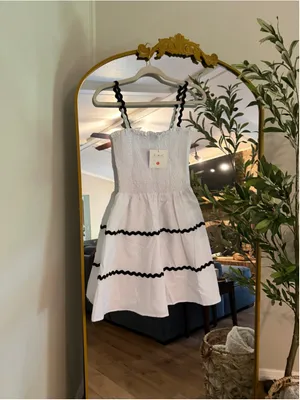 Just Quella NEW Ric Rak Beach Mini Lined Dress 4/6 thumbnail 4