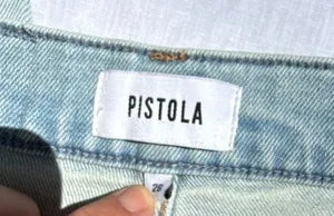 Pistola Forever Jeans Light Wash Distressed Straight Leg Denim thumbnail 4