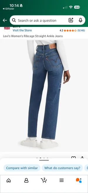Levi’s Ribcage Straight Jeans thumbnail 5