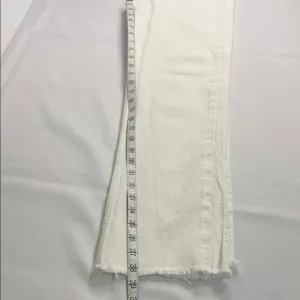 Zara White Boyfriend Jeans Relaxed Fit thumbnail 3