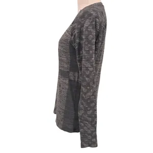 Kari Traa Marit Long Sleeve Grey Athletic Top T-Shirt Size Medium thumbnail 3