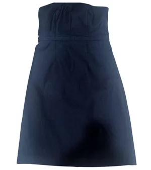 Carefully Chosen ❤️ Navy Textured Strapless Occasion See Measurements for size thumbnail 1