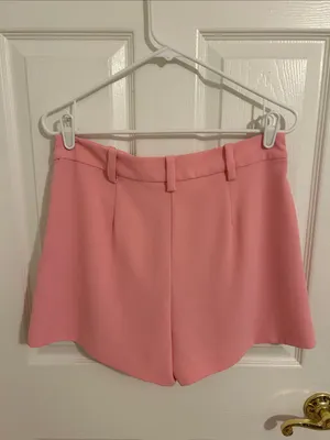 Trina Turk Solar Shorts Skort Pink Icing NWT Size 4 Retails $188 thumbnail 6