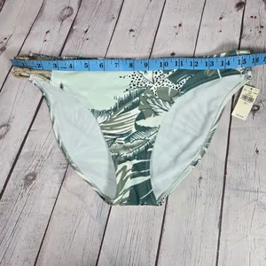 Aerie Tropical‎ Print Knot Bikini Bottom L NWT thumbnail 8