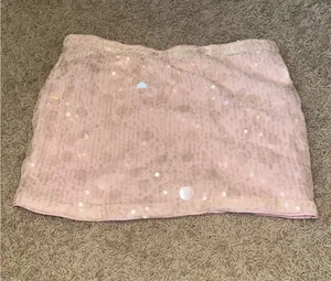 Pink Sequin Skirt Size XS thumbnail 1