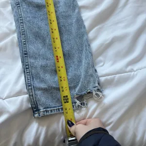 Abercrombie & Fitch Jeans‎ Womens Size 25 Blue Ultra High Rise Ankle Distressed thumbnail 3