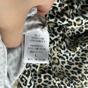 Le lis • Bodysuit • Strapless • Animal Print • Large • Summer • Spring thumbnail 8