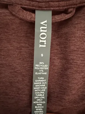 Vuori Woman’s Halo Performance Hoodie 2.0 in Fig Heather thumbnail 9