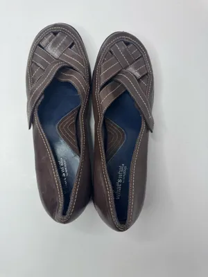 Aerosoles 'What's What' Brown Leather Loafers Size 9.5M thumbnail 3