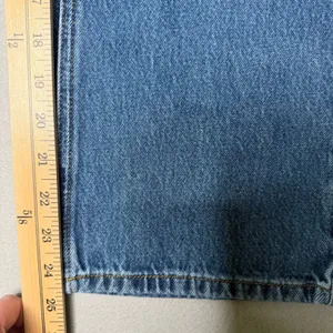 Sézane The Brut Sexy Straight Leg Jeans Blue Organic Cotton Women Size 40 US 8 thumbnail 8