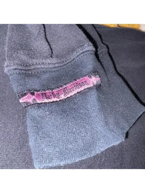 Harley-Davidson Womans XL Sauk City Wisconsin Black Long Sleeve Thick warm Layer thumbnail 5