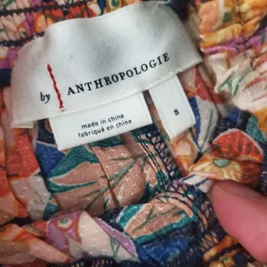 Anthropologie Shari Harem Floral Print Women's Pants Size Small thumbnail 2