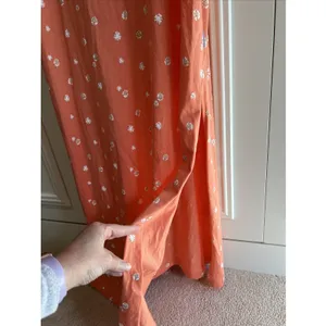 Eddie‎ Bauer Orange Floral Print Tank Maxi Dress Vacation Casual Beach Spring thumbnail 3
