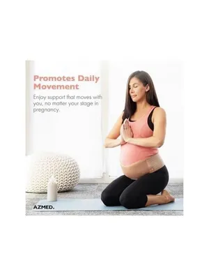NEW Maternity Belly Band Pregnancy Abdomen Back Support Fits Up to 50" thumbnail 8