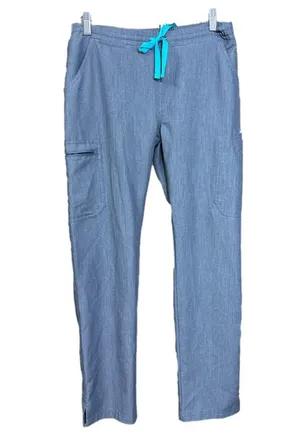 Figs Technical Collection ‘Yola’ Kade Gray Cargo Skinny Scrub Pants thumbnail 2