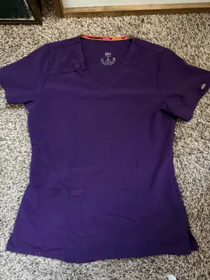 Dickies Scrub Top Purple thumbnail 1