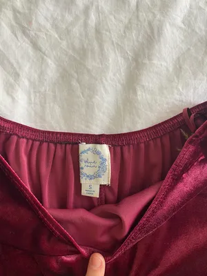 Francesca's Velvet Skirt thumbnail 2