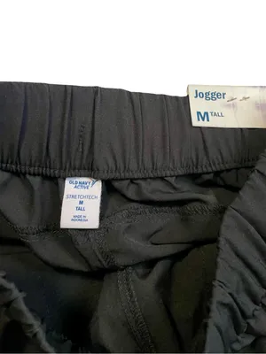 Old Navy Black Jogger StretchTech Women’s Cargo Pants NWT thumbnail 5