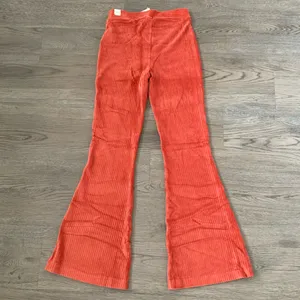 Aerie Groove-On Velour High Waisted Flare Pant -‎ Size S - Cinnabar - NWT thumbnail 5