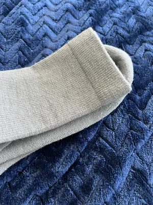 Patagonia wool& merona blend high crew sock thumbnail 5