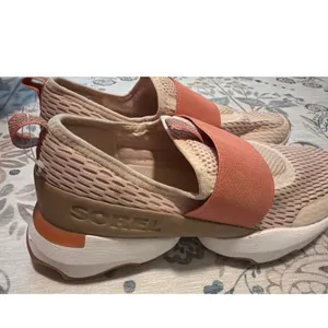 SOREL Kinetic Impact Strap Sneaker Nova Sand Pink Womens Size 10 Beige thumbnail 8