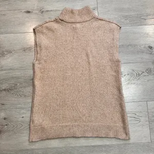 Sincerely Jules Xsmall XS Sleeveless Sweater‎ Knit Mock Neck Cable Knit Vest thumbnail 2