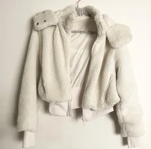 Alo Foxy Sherpa Jacket Ivory XS thumbnail 11