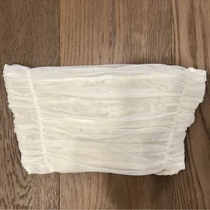 FREE PEOPLE | NWOT Under It All Mesh Bandeau in White thumbnail 1