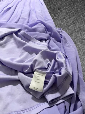Miusol Lavender Lace Chiffon A-Line Formal Maxi Dress Size 9 thumbnail 4
