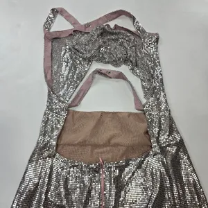 Lovers and Friends Bennett Mini Dress in Soft Pink thumbnail 9