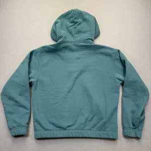 Vuori Restore Hoodie‎ Womens Small Teal Blue Organic Cotton Pullover VW2042 thumbnail 7