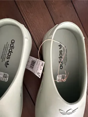 Adidas adiFOM Stan Mule Clogs Silver Green Women’s Size 8 New with Tags thumbnail 5