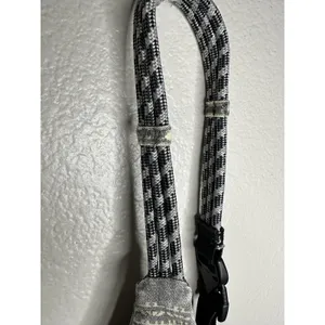 KAVU Gray Rope Sling Backpack Canvas Crossbody Travel Bag Geometric Women thumbnail 5