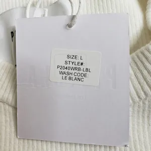 Pistola Womens L Nella Cashmere Blend Cutout Tank in White NEW thumbnail 9
