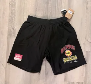 NWT - Mitchell & Ness Men’s Black Houston Rockets Vintage Shorts, Size - M thumbnail 1