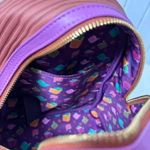Loungefly Disney Rapunzel‎ Storybook Backpack - Brown and Purple thumbnail 6