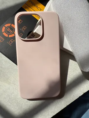 iPhone 16pro Case And Privacy Screen protectors Pink thumbnail 4