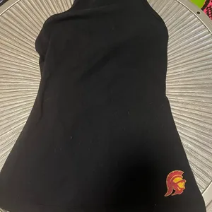 Black Tank Top with Red and Yellow Emblem thumbnail 2