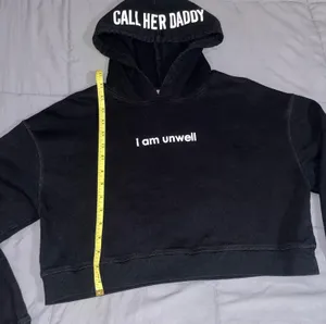 Barstool Sports Call Her Daddy “ I Am Unwell” Crop Hoodie thumbnail 10