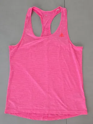 Adidas Neon Pink Racerback Tank Top Size M thumbnail 1