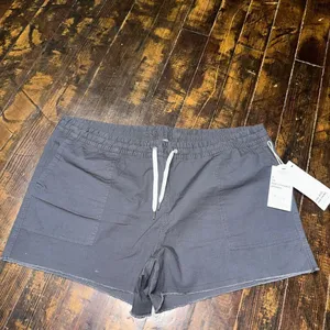 Vuori vintage Ripstop raw hem sporty luxe charcoal XXL short thumbnail 2