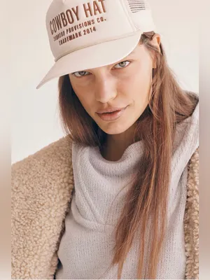 Free people Cowboy Baseball Hat thumbnail 5