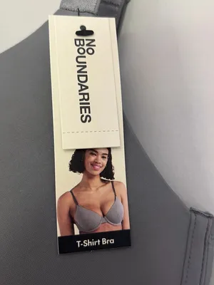 No Boundaries Seamless Gray Underwire T-Shirt Bra - Women Intimates & Sleepwear thumbnail 4