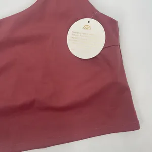 PLAYGROUND ACTIVE Tank Sports Bra Size Small One Shoulder Cali Cropped NWT Gym thumbnail 8