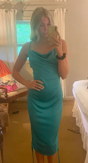 Boutique Dress Blue thumbnail 1