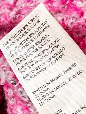 Free People Jumper BFF Cocoon Dip Dye Sweater‎ Pink Brown Size Small NEW thumbnail 4